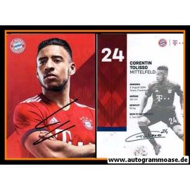 Autogramm Fussball | FC Bayern M&uuml;nchen | 2018 | Corentin TOLISSO