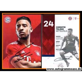 Autogramm Fussball | FC Bayern München | 2018 | Corentin TOLISSO