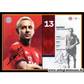 Autogramm Fussball | FC Bayern M&uuml;nchen | 2018 | RAFINHA