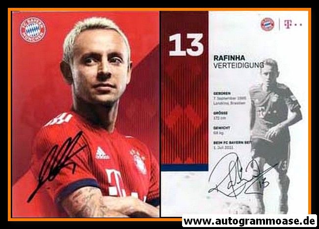 Autogramm Fussball | FC Bayern München | 2018 | RAFINHA