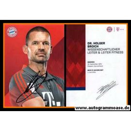 Autogramm Fussball | FC Bayern M&uuml;nchen | 2018 | Holger BROICH