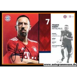 Autogramm Fussball | FC Bayern M&uuml;nchen | 2018 | Franck RIBERY