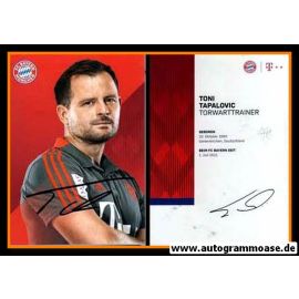 Autogramm Fussball | FC Bayern M&uuml;nchen | 2018 | Toni TAPALOVIC