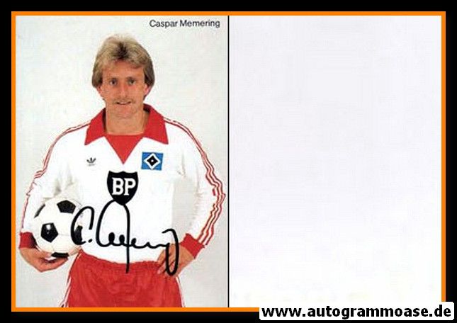 Autogramm Fussball | Hamburger SV | 1980 | Casper MEMERING