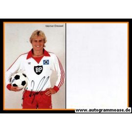 Autogramm Fussball | Hamburger SV | 1980 | Werner DRESSEL