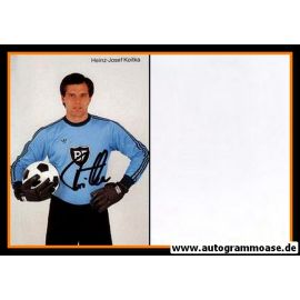 Autogramm Fussball | Hamburger SV | 1980 | Heinz-Josef KOITKA