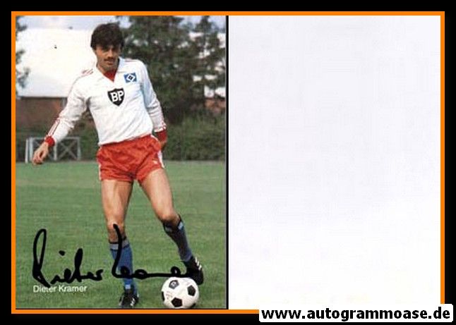 Autogramm Fussball | Hamburger SV | 1981 | Dieter KRAMER