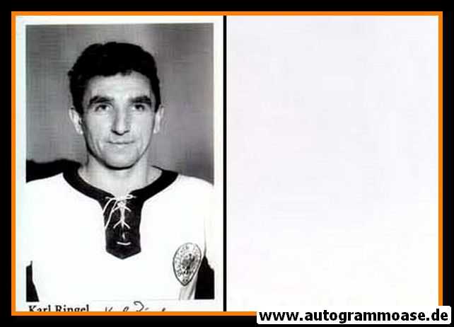 Autogramm Fussball | DFB | 1950er Foto | Karl RINGEL (Portrait SW)