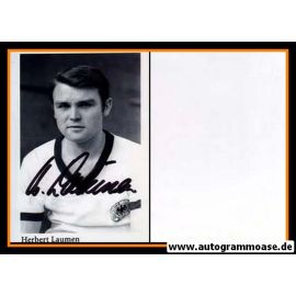 Autogramm Fussball | DFB | 1970er Foto | Herbert LAUMEN (Portrait SW)