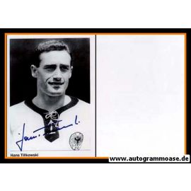 Autogramm Fussball | DFB | 1950er Foto | Hans TILKOWSKI (Portrait SW)