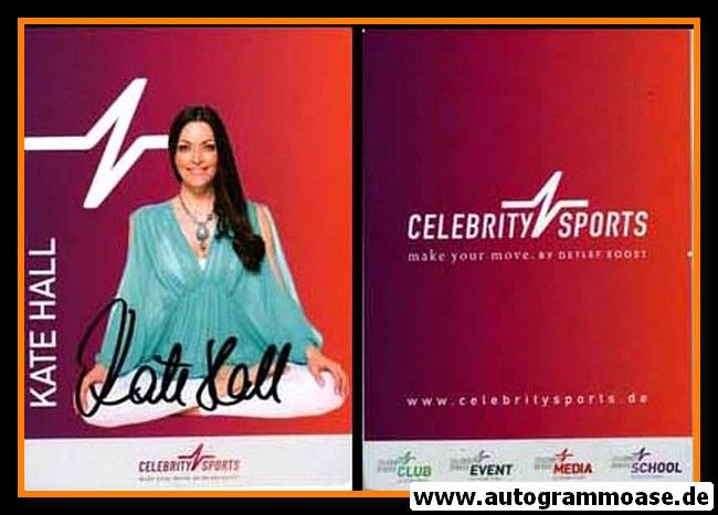 Autogramm Musik / TV | Kate HALL | 2010er (Portrait Color) Celebrity