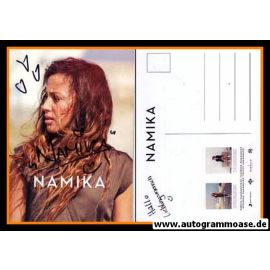 Autogramm Pop | NAMIKA | 2015 "Nador" (Portrait Color) Sony
