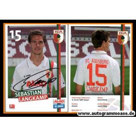 Autogramm Fussball | FC Augsburg | 2011 | Sebastian LANGKAMP