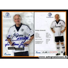 Autogramm Fussball | FC Schalke 04 | 2010er TM | Rüdiger ABRAMCZIK