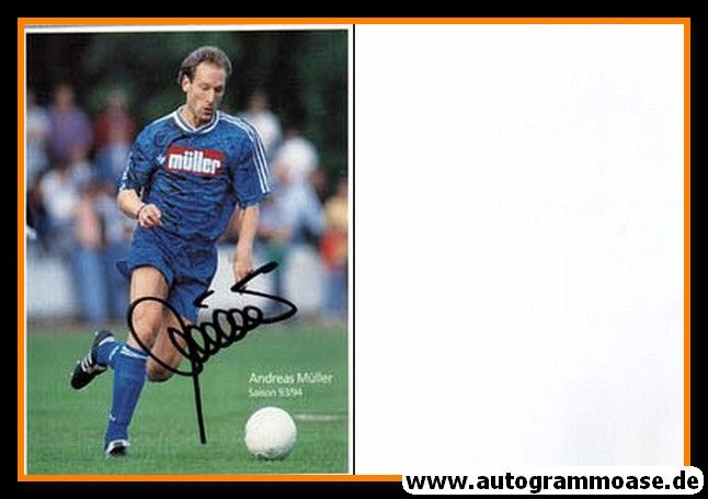 Autogramm Fussball | FC Schalke 04 | 1993 | Andreas MÜLLER _