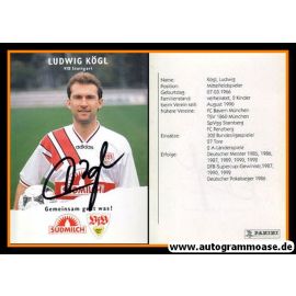 Autogramm Fussball | VfB Stuttgart | 1995 | Ludwig KÖGL