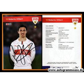 Autogramm Fussball | VfB Stuttgart | 2008 | Roberto HILBERT