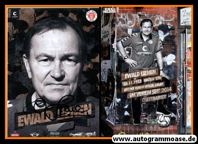 Autogramm Fussball | FC St. Pauli | 2014 | Ewald LIENEN
