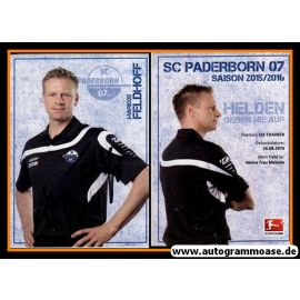 Autogramm Fussball | SC Paderborn 07 | 2015 | Markus FELDHOFF