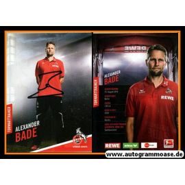 Autogramm Fussball | 1. FC Köln | 2016 | Alexander BADE