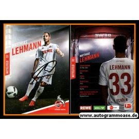 Autogramm Fussball | 1. FC Köln | 2016 | Matthias LEHMANN