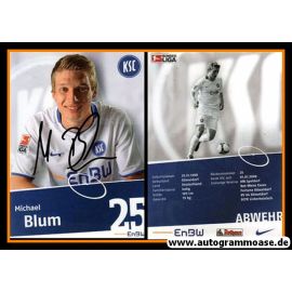 Autogramm Fussball | Karlsruher SC | 2009 | Michael BLUM