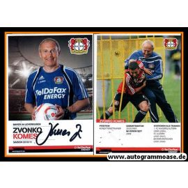 Autogramm Fussball | Bayer Leverkusen | 2010 | Zvonko KOMES