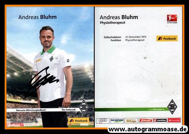 Autogramm Fussball | Borussia Mönchengladbach | 2012 | Andreas BLUHM