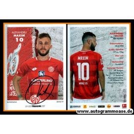 Autogramm Fussball | FSV Mainz 05 | 2018 | Alexandru MAXIM