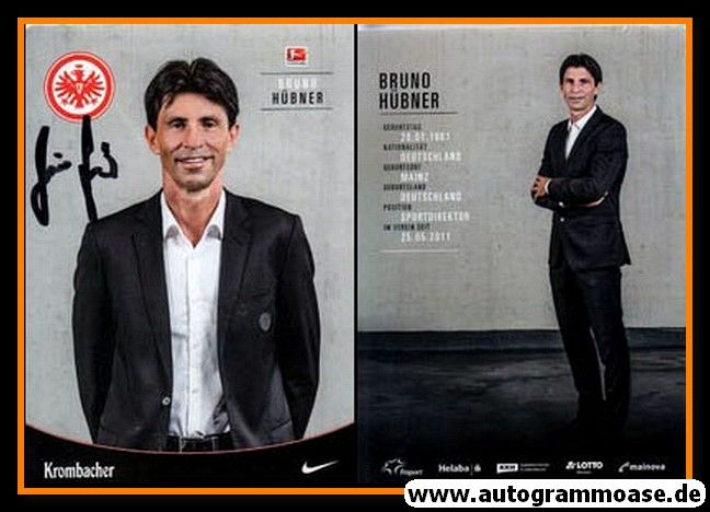 Autogramm Fussball | Eintracht Frankfurt | 2016 | Bruno HÜBNER