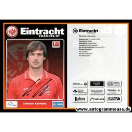 Autogramm Fussball | Eintracht Frankfurt | 2011 | Christian KOLODZIEJ