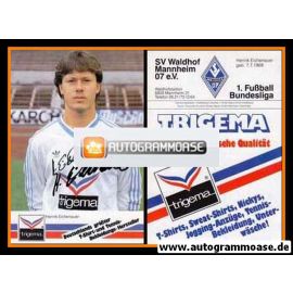 Autogramm Fussball | SV Waldhof Mannheim | 1986 | Henrik EICHENAUER