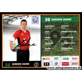 Autogramm Fussball | Hannover 96 | 2009 | Hendrik HAHNE