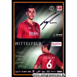 Autogramm Fussball | Hannover 96 | 2014 | Ceyhun GÜSELAM