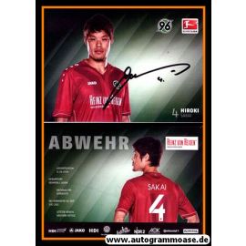 Autogramm Fussball | Hannover 96 | 2014 | Hiroki SAKAI