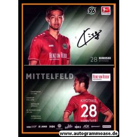 Autogramm Fussball | Hannover 96 | 2014 | Hiroshi KIYOTAKE