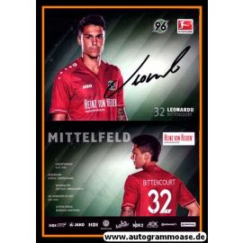 Autogramm Fussball | Hannover 96 | 2014 | Leonardo BITTENCOURT