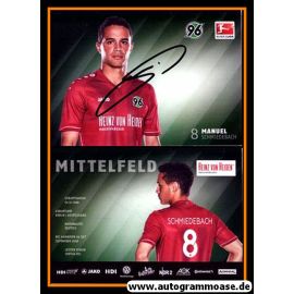 Autogramm Fussball | Hannover 96 | 2014 | Manuel SCHMIEDEBACH