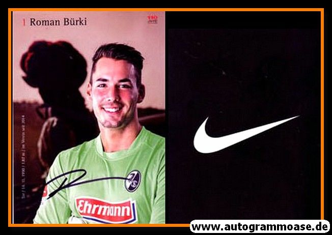 Autogramm Fussball | SC Freiburg | 2014 | Roman BÜRKI