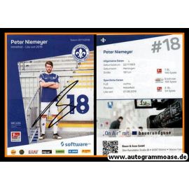 Autogramm Fussball | SV Darmstadt 98 | 2017 | Peter NIEMEYER