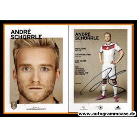 Autogramm Fussball | DFB | 2014 Adidas | Andre SCHÜRRLE (4 Sterne) _