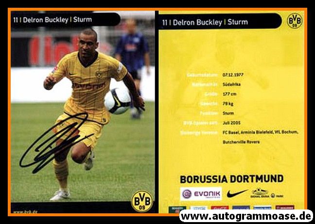 Autogramm Fussball | Borussia Dortmund | 2008 | Delron BUCKLEY