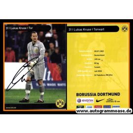 Autogramm Fussball | Borussia Dortmund | 2008 | Lukas KRUSE