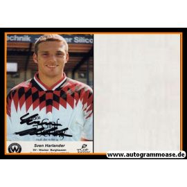 Autogramm Fussball | SV Wacker Burghausen | 1996 | Sven HARLANDER