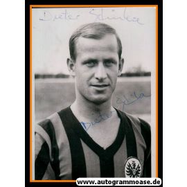 Autogramm Fussball | Eintracht Frankfurt | 1960er Foto | Dieter STINKA (Portrait SW) 1