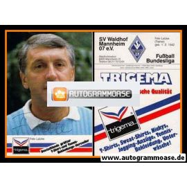 Autogramm Fussball | SV Waldhof Mannheim | 1986 | Felix LATZKE