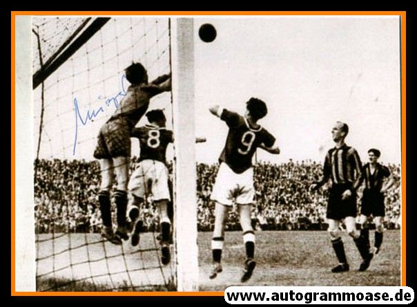 Autogramm Fussball | Preussen Münster | 1951 Foto | Otto MIERZOWSKI (Spielszene Finale)