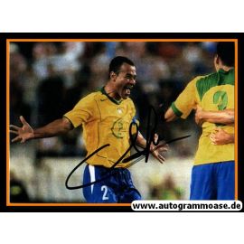 Autogramm Fussball | Brasilien | 2000er Foto | CAFU (Jubelszene Color)
