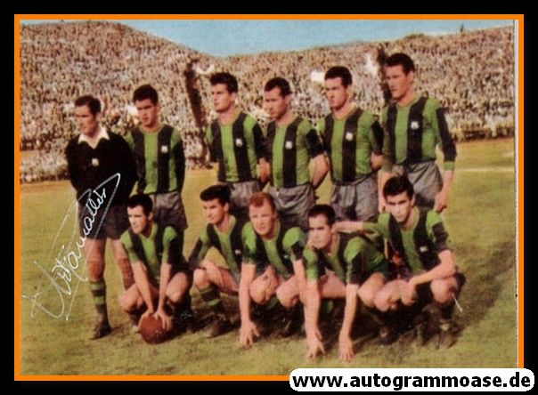 Mannschaftsfoto Fussball | FC Barcelona | 1961 + AG Antoni RAMALLETS