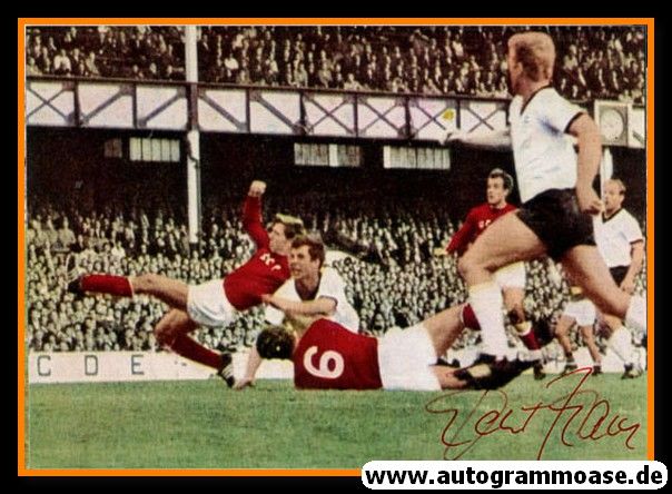 Autogramm Fussball | DFB | 1966 WM Foto | Helmut HALLER (Spielszene UdSSR)